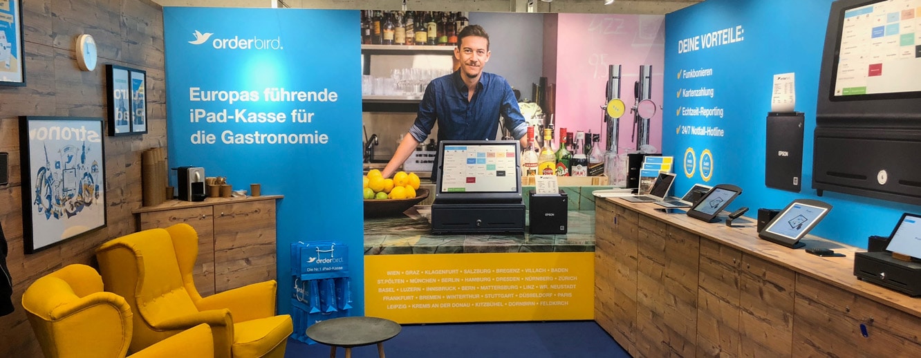 Orderbird Messestand